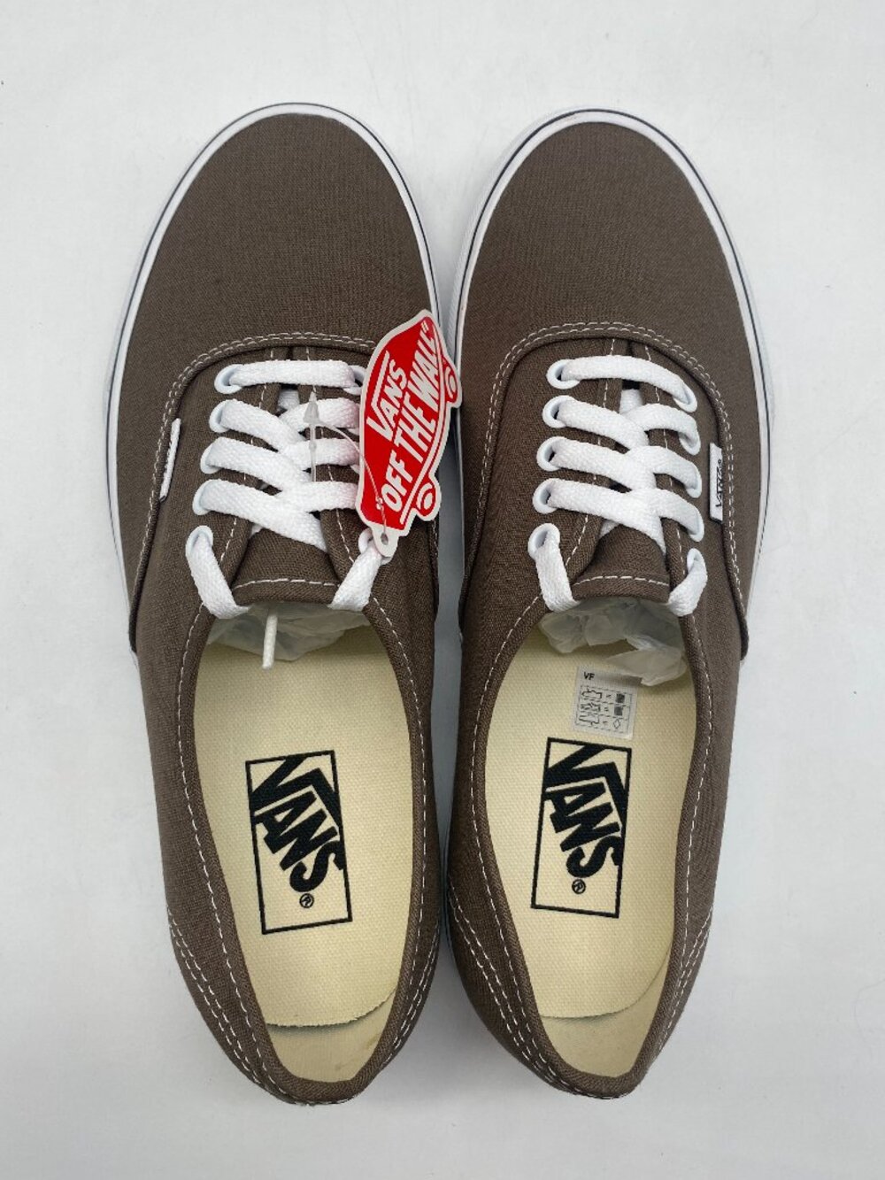 VANS AUTHENTIC BROWN US MEN SIZE 8.5 ( WOMEN 10 ) - Picture 5 of 7